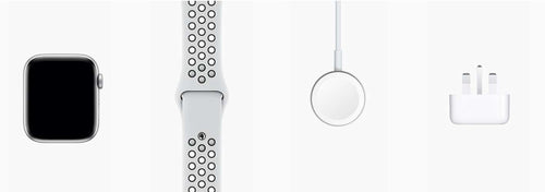 Apple Watch Nike+ Silver Aluminium Case with Pure Platinum/Black Nike Sport Band