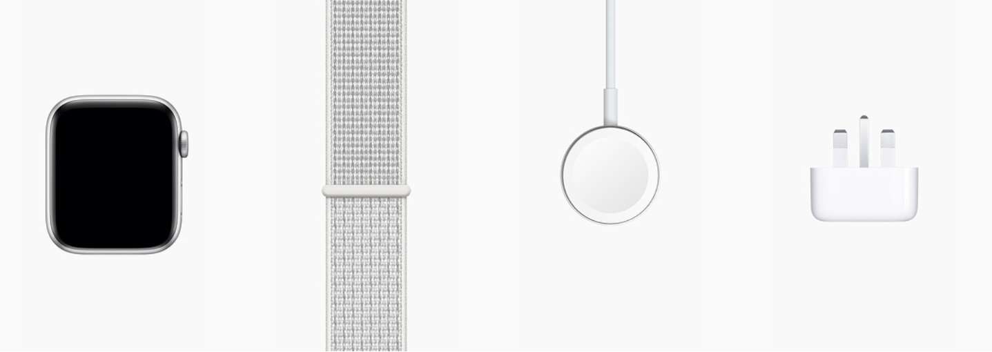 Apple Watch Nike+ (GPS + Cellular) Silver Aluminium Case with Summit White Nike Sport Loop